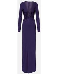 Christopher Esber - Arced Palm Cutout Gathered Gown - Lyst