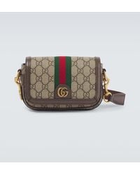 Gucci - Ophidia Gg Canvas Mini Crossbody Bag - Lyst