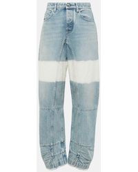Jil Sander - Distressed Wide-leg Jeans - Lyst