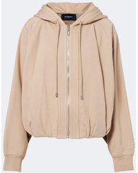 Sportmax - Cotton-Blend Jersey Hoodie - Lyst