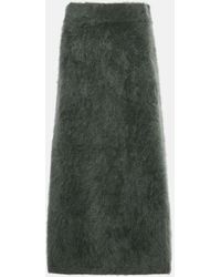 Lisa Yang - Asta Knitted Cashmere Midi Skirt - Lyst