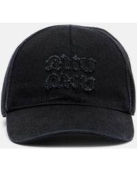 Miu Miu - Logo Denim Baseball Cap - Lyst