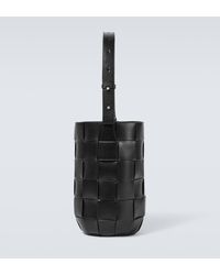 Bottega Veneta - Cassette Lantern Leather Bucket Bag - Lyst