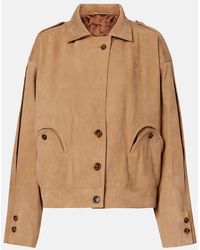 Blazé Milano - Kiso Suede Jacket - Lyst