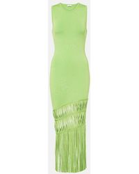 Jonathan Simkhai - Brookes Fringed Maxi Dress - Lyst