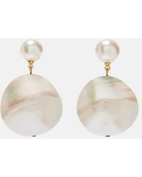 Jennifer Behr - Nerine Mother-Of-Pearl Drop Earrings - Lyst