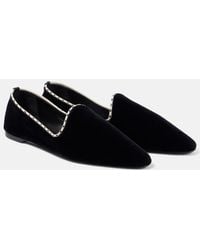 TOTEME - Velvet Ballerinas - Lyst