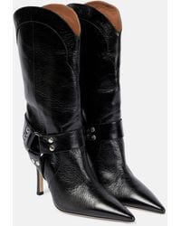 Paris Texas - June Leather Boot - Lyst