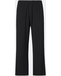 The Row - Pascale Wool Twill Wide-Leg Pants - Lyst