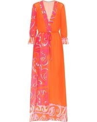 emilio pucci kaftan dress