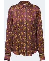 Dries Van Noten - Floral Jacquard Shirt - Lyst