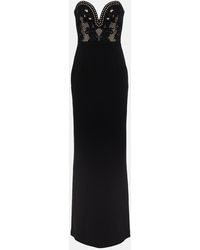 Rebecca Vallance - Alisa Lace Bustier Gown - Lyst