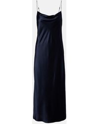 Dorothee Schumacher - Sense Of Shine Silk-Blend Satin Slip Dress - Lyst