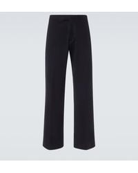 Tom Ford - Cotton Drill Wide-Leg Pants - Lyst