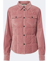 Moncler - Nangy Down-Paneled Cotton Corduroy Jacket - Lyst