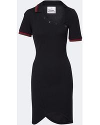 Vivienne Westwood - Glory Asymmetric Cotton Pique Polo Dress - Lyst