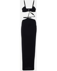 Christopher Esber - Verziertes Maxikleid Aus Jersey - Lyst