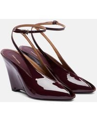 Ferragamo - Sandales Arcadia 95 En Cuir Verni - Lyst