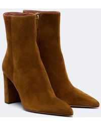 Paris Texas - Anja Suede Ankle Boots - Lyst