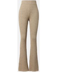 Loro Piana - Bihar Cashmere-Blend Flared Pants - Lyst