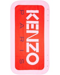 Kenzo Blanket Logo Pink main image 0