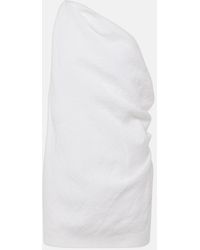 TOVE - Petra One-Shoulder Linen Top - Lyst