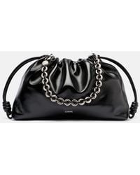 Loewe - Sac Flamenco Large En Cuir - Lyst