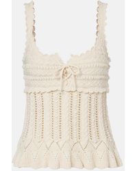 Isabel Marant - Neves Crochet Cotton Top - Lyst