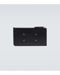 Maison Margiela Reisetasche aus Leder mit Reissverschluss - Schwarz