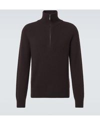 Brioni - Pull En Soie Et Laine Melangees - Lyst