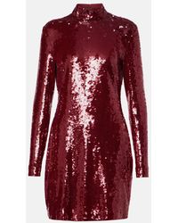 Veronica Beard - Minikleid Sylee Mit Pailletten - Lyst