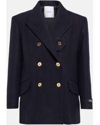 Patou - Wool And Cashmere Flannel Blazer - Lyst