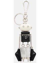 Prada - Charm Para Bolso De Piel - Lyst