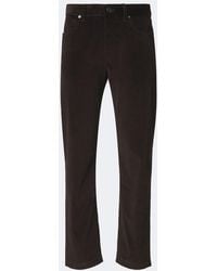 ZEGNA - Roccia Corduroy Straight Pants - Lyst