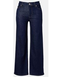 FRAME - Jeans Anchos Le Slim Palazzo Crop - Lyst