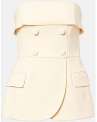 Rebecca Vallance - Rowan Strapless Top - Lyst