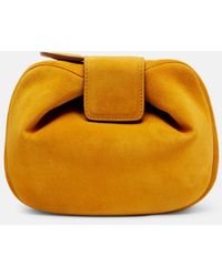 Gabriela Hearst - Clutch Soft Demi Small Aus Leder - Lyst