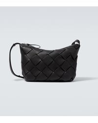 Bottega Veneta - Diago Intreccio Leather Shoulder Bag - Lyst
