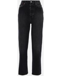 RE/DONE - 70S Stove Pipe Straight Jeans - Lyst