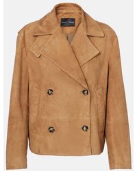 Proenza Schouler - Jacke Nola Aus Veloursleder - Lyst