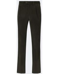 Rubinacci - Modluca Cotton Corduroy Straight Pants - Lyst