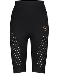 adidas By Stella McCartney Truepurpose High-rise Biker Shorts - Black