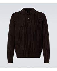 arch4 - Mr Darius Cashmere Polo Sweater - Lyst