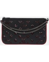 Christian Louboutin - Clutch Loubila Aus Leder - Lyst