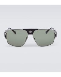 Versace - Medusa Aviator Sunglasses - Lyst