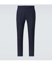 Rubinacci - Modluca Linen Straight Pants - Lyst