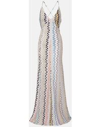 Missoni - Vestido Largo Wave - Lyst