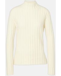 Proenza Schouler - Haven Ribbed-Knit Wool-Blend Sweater - Lyst