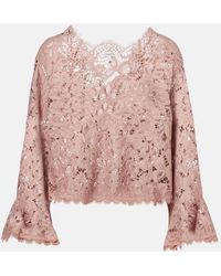 Dorothee Schumacher - Lacy Dream Floral Top - Lyst