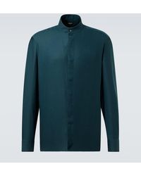 ZEGNA - Hemd Aus Leinen - Lyst